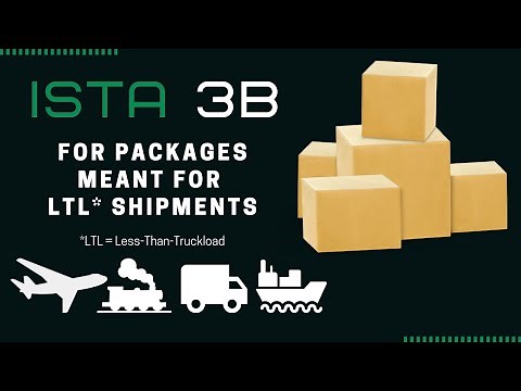 ISTA 3B | For Packages That Will Undergo LTL (Less-Than-Truckload) Shipments