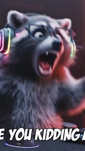 Raccoon RAGES After Losing Ranked Match 💀🎮