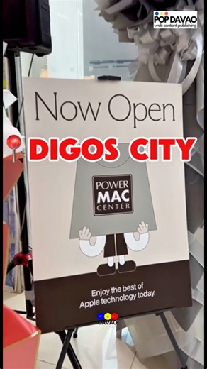Power Mac Center of Digos City is now open! This New Apple Partner Store is located at the 2nd Floor of Gaisano Mall of Digos City, Davao del Sur! This is the first Store in Digos and 6th in Davao Region #PowerMacCenter #PMC #PopDavaoPH #AppleStore | Pop Davao PH
