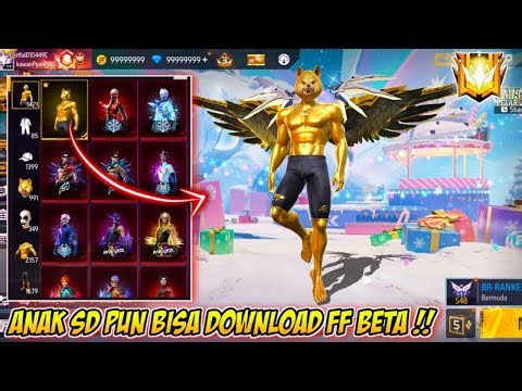 BISA MAIN‼️CARA DOWNLOAD FF BETA TESTING TERBARU 2025 TERMUDAH‼️SETELAH UPDATE