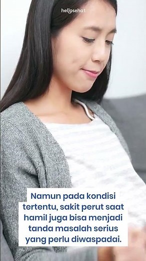 Ibu Hamil Sakit Perut, Apa Penyebabnya?