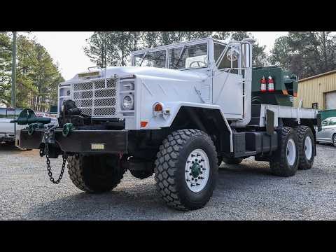 1984 AM General M936 5-Ton 6×6 Military Wrecker Walk-around Video