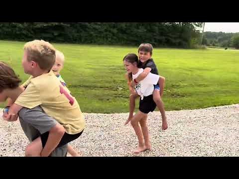 Kids Barefoot Gravel Walk | FMU Farm Games