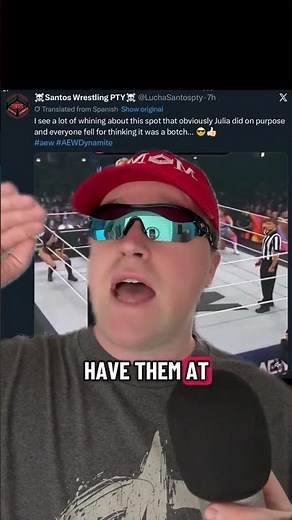 AEW Fans Excuse Botches… But Attack WWE? HYPOCRISY! #shorts