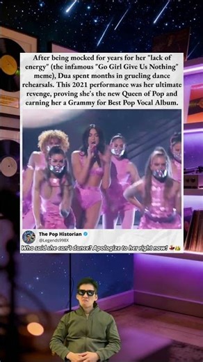 The Greatest Revenge In Pop History 🏆#DuaLipa #Grammys2021 #FutureNostalgia #DontStartNow