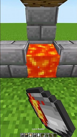 MINECRAFT : GLASS BLOCK GLITCH 😍 WAIT FOR IT..#minecraft #shorts