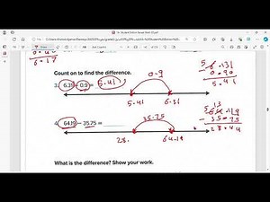 reveal math grade 5 lesson 4_ 7 strategies to subtract decimals