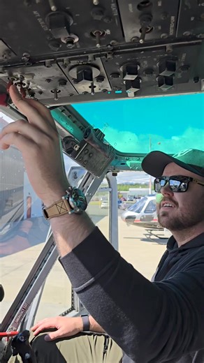 Mike showing us how to start our UH-1 Bell 204 🚁 | 49 North Helicopters