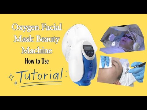 Oxygen Facial Mask Beauty Machine for Radiant Skin: How to Use | FC-23V3
