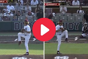 Mississippi State's Viral "Switch Pitcher" Lights Up the Radar Gun