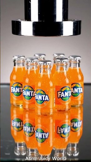 Soda & Drink Machine ASMR 🥤 | Coke, Sprite, Fanta & Lychee Burst Satisfying Video