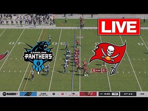 🔴LIVE 🔴Tampa Bay Buccaneers vs Carolina Panthers/January 03/ Week 18 2026/Madden NFL 26