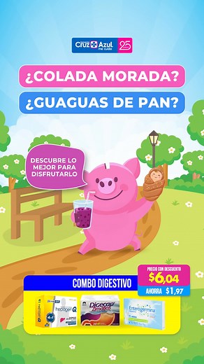 ¡Con Cruz Azul, el feriado se goza mejor 💙! Disfruta tus comidas y bebidas, las fiestas sin preocupaciones 🍞🥂 Encuentra tus COMBOS con LOS MEJORES PRECIOS para seguir festejando con salud, alegría y sabor 😄 #FarmaciasCruzAzul #25AñosCuidandoTuAhorro #LosMejoresPrecios | Farmacias CruzAzul