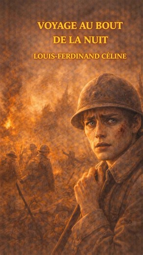 Focus sur Voyage au bout de la nuit de Louis-Ferdinand Céline. #livre #apprendresurtiktok #roman #culturegenerale #tiktokfrance🇨🇵