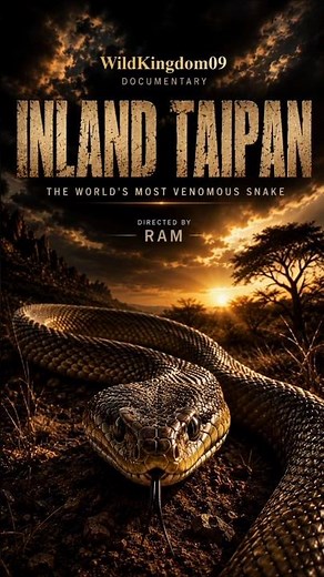 Inland Taipan 🐍 | The World’s Most Venomous Snake #wildlife #snake #documentary