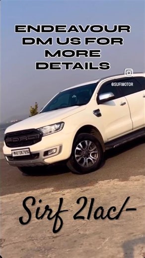 MONSTER SUV: 2020 Endeavour 4x4 Titanium+ 🚀 Sufimotors #shorts