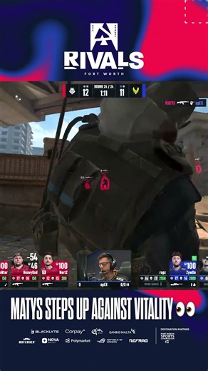 MATYS steps up for a 3K vs Vitality 👀