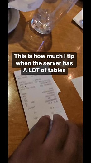 191K views · 503 reactions | If a server waits 5 tables in an hour and each table tips $8 then the server makes $40 an hour. So whenever the restaurant is busy I always tip $0 | Captain T. Roll | Facebook