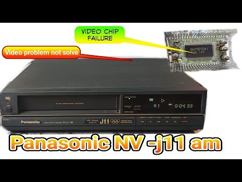 Panasonic NV -j11 am VCR! Repairing part 2! 🚫 Not 🚫 video problem solve!