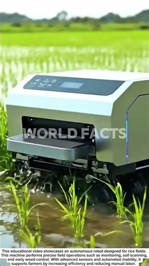 Autonomous Rice Field Robot – Next-Gen Smart Farming Innovation