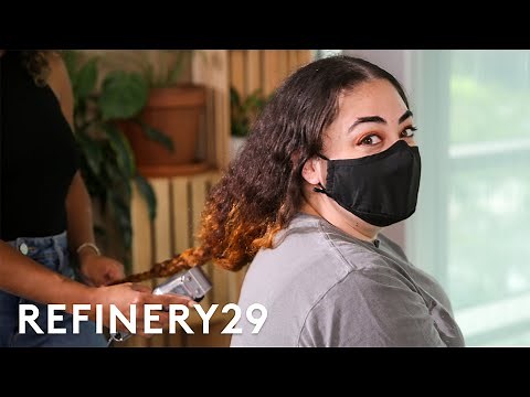 I Chopped Off 10 Inches Of My Curly Hair | Hair Me Out | Refinery29