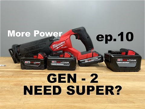 Milwaukee M18 FUEL brushless Reciprocating saw review GEN 2 | 2821 | ep.10