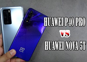 تست سرعت و مقایسه دوربین گوشی هواوی P40 پرو در مقابل هواوی نوا 5T