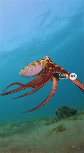 Diver Gently Frees Octopus Trapped in Soda Bottle! 🐙🗑️🌊