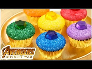 AVENGERS INFINITY STONE CUPCAKES - NERDY NUMMIES - Videos For Kids