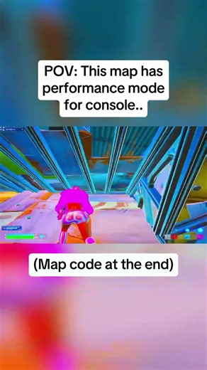 This Map = Console Performance Mode 💀 #fortnite #fortniteclips #roly1v1buildfights