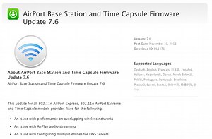 Apple releases AirPort Base Station/Time Capsule, Camera RAW and MacBook Pro firmware updates - 9to5Mac