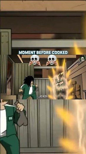 When Goku Joins Squid Game 🥶 #goku #naruto #squidgame