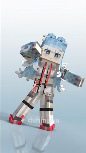 Kobo Kanaeru Dance | Minecraft Animation【hololive/宝鐘マリン＆こぼ・かなえる】