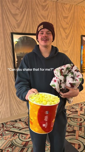 Funny Date Night Moments with Popcorn and Movies