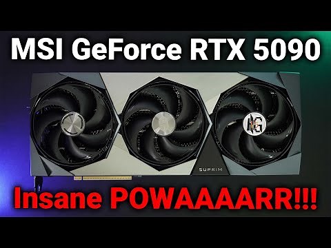 MSI GeForce RTX 5090 Review SUPRIM Super Overclock Edition