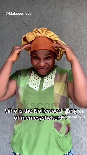 Discover the Nollywood King of Memes and Stickers