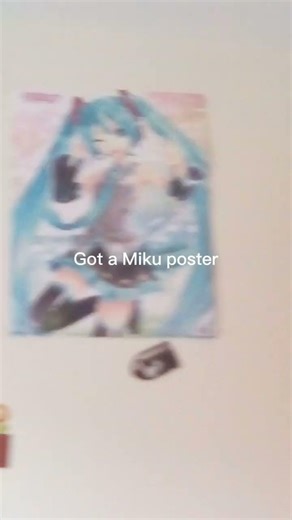 My brother bot a new poster