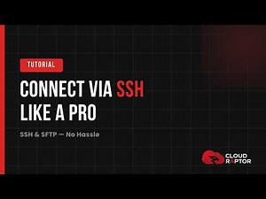 How to Access Your Server via SSH & SFTP 🔐 (Step-by-Step Guide)