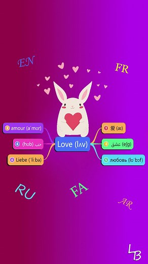 LOVE in 7 Languages 🌍