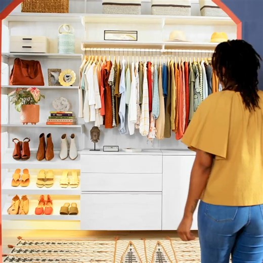 Wish you had a place for all your clothes? See your closet reimagined and get the storage you need with Custom Spaces. | The Container Store | Facebook
