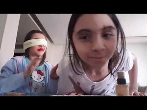The blindfolded make-up challenge