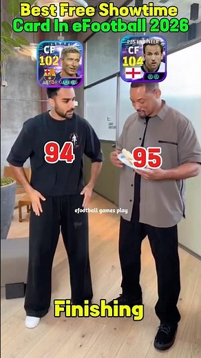 Best Free Showtime Card Compare In His Position In eFootball 2026 #efootball #efootball2026 #pes