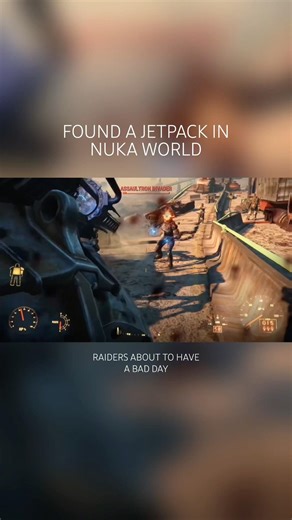 Jetpack Power Armor in the Nuka World Wasteland 🚀
