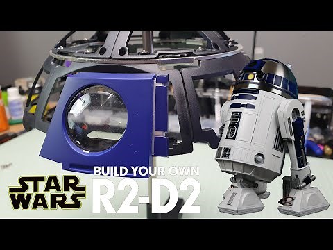Build Your Own R2-D2 - Pack 4 - Stages 11-14 - Head Frame Panels, Leg Components and Centre Ring