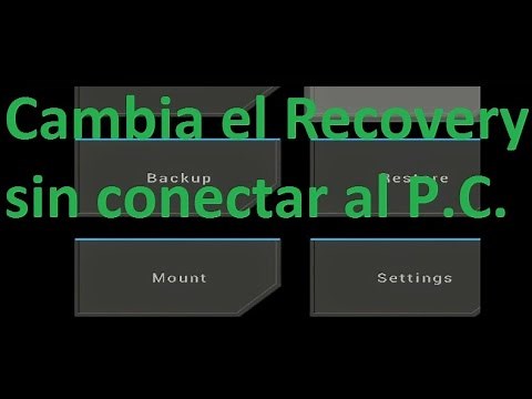 How to install a modified Recovery without a PC