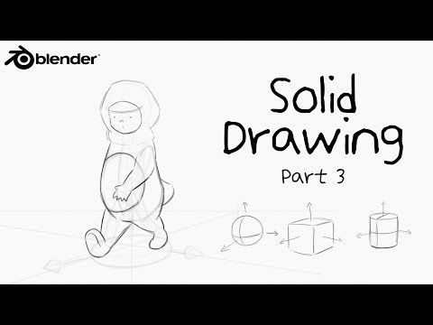 Animation for Beginners | Solid Drawing (Part 3) #blender #animation #tutorial