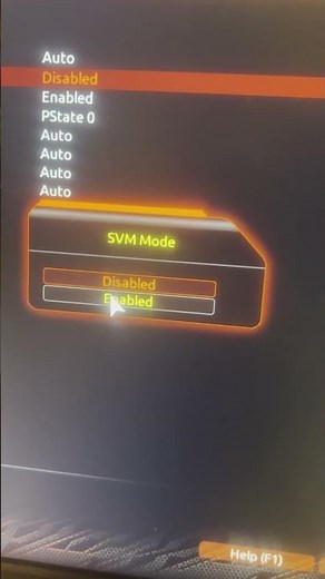 REMEMBER TO CHECK YOUR BIOS SETTINGS!