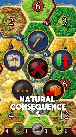 What is true in Catan OUTSIDE the rules?