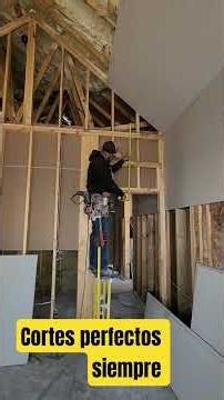 aprende a instalar drywall #diy #drywallero #diydrywall #construction #diy #foryou