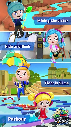 Exploring Favorite My Town Games with Friends